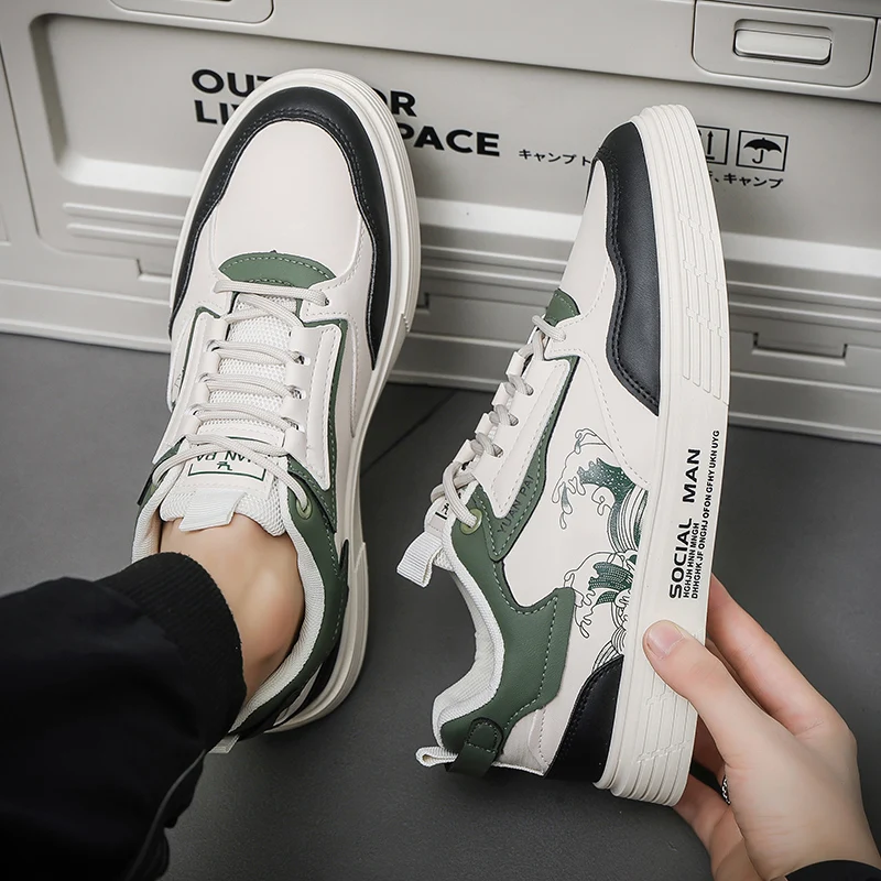 Универсальные мужские кроссовки YUYIN с дышащей верхней частью микрофибры и мягкой