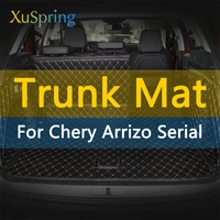 car trunk floor mats cargo liner for chery arrizo 5 m7 gx 2015 2016 2017 2018 2020 2021 2022 custom carpet cover durable boot
