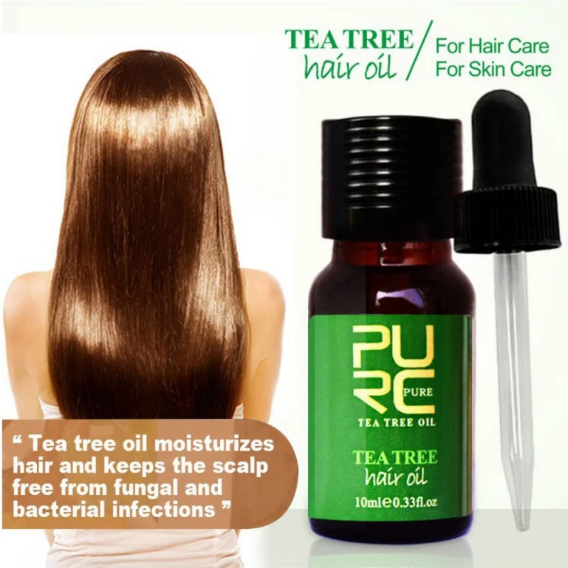 

10ml Hair Growth Essential Tea Tree Oils Nourishing Scalp Nutrients Frizz Follicles Strengthen Beauty Health Maquiagem Care