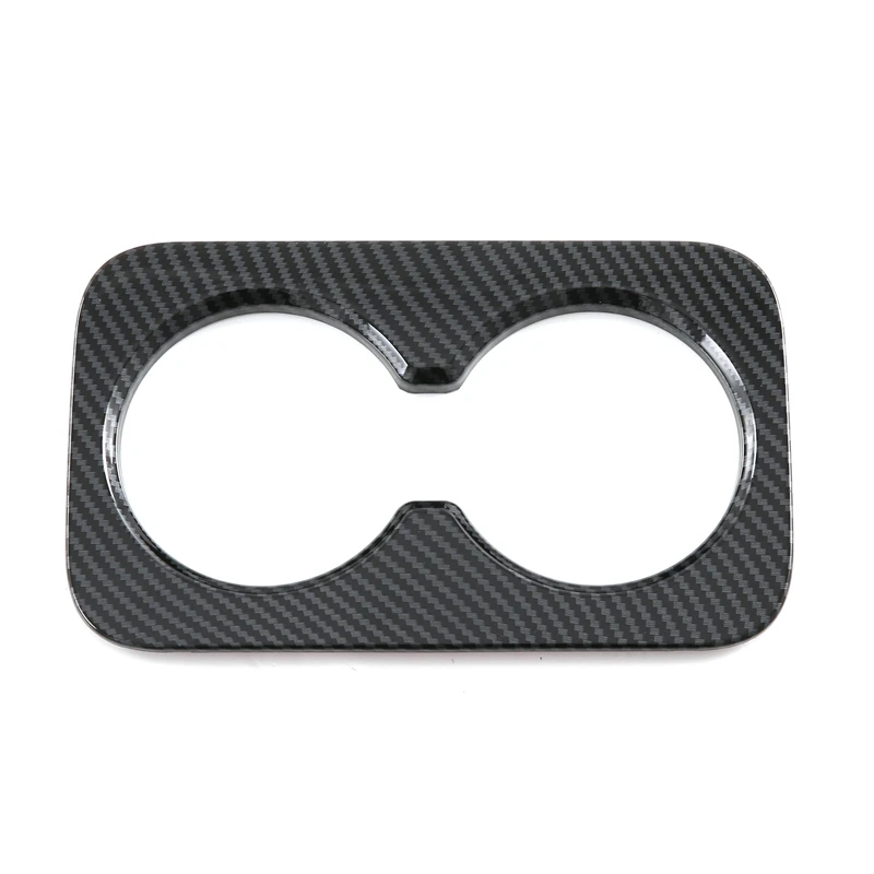 

1 Piece Car Rear Drink Cup Holder Trim Stickers Rear Seat Drink Cup Holder Cover For BYD ATTO 3 Yuan Plus 2022
