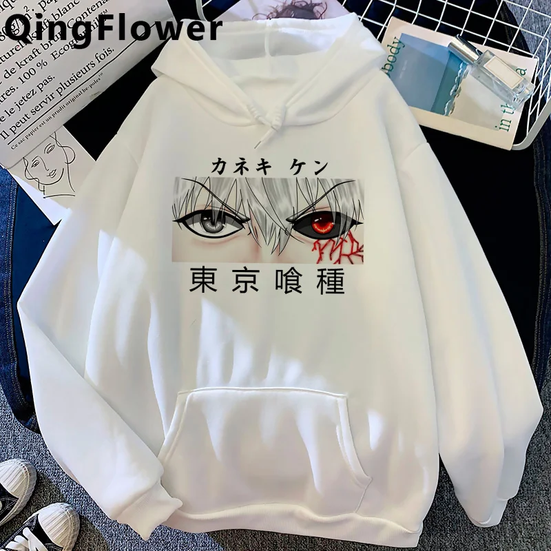 

Толстовка Kaneki Ken Y2k мужская с капюшоном, уличная одежда с принтом Токио Гуль, стиль хип-хоп
