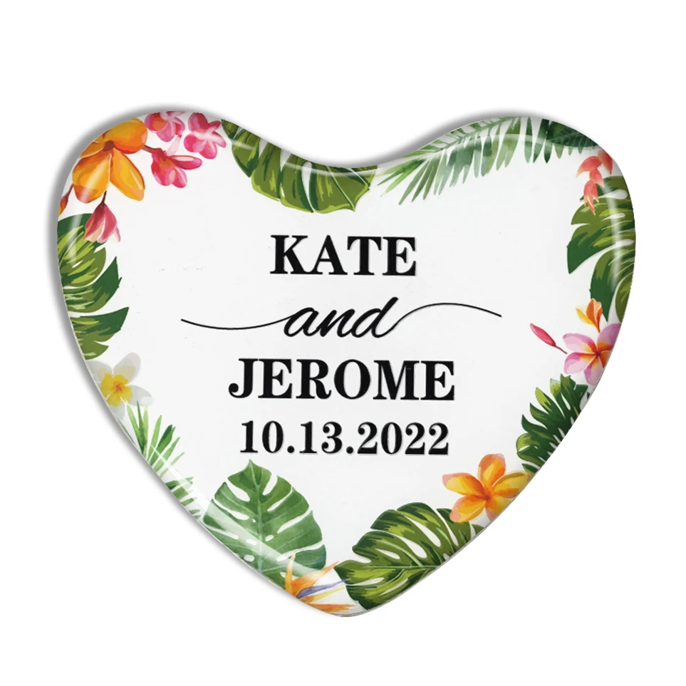 

Customized Wedding Favor For Guests Personalized Magnets Save The Date Custom Fridge Magnet Thank You Gift Party Favors Gifts