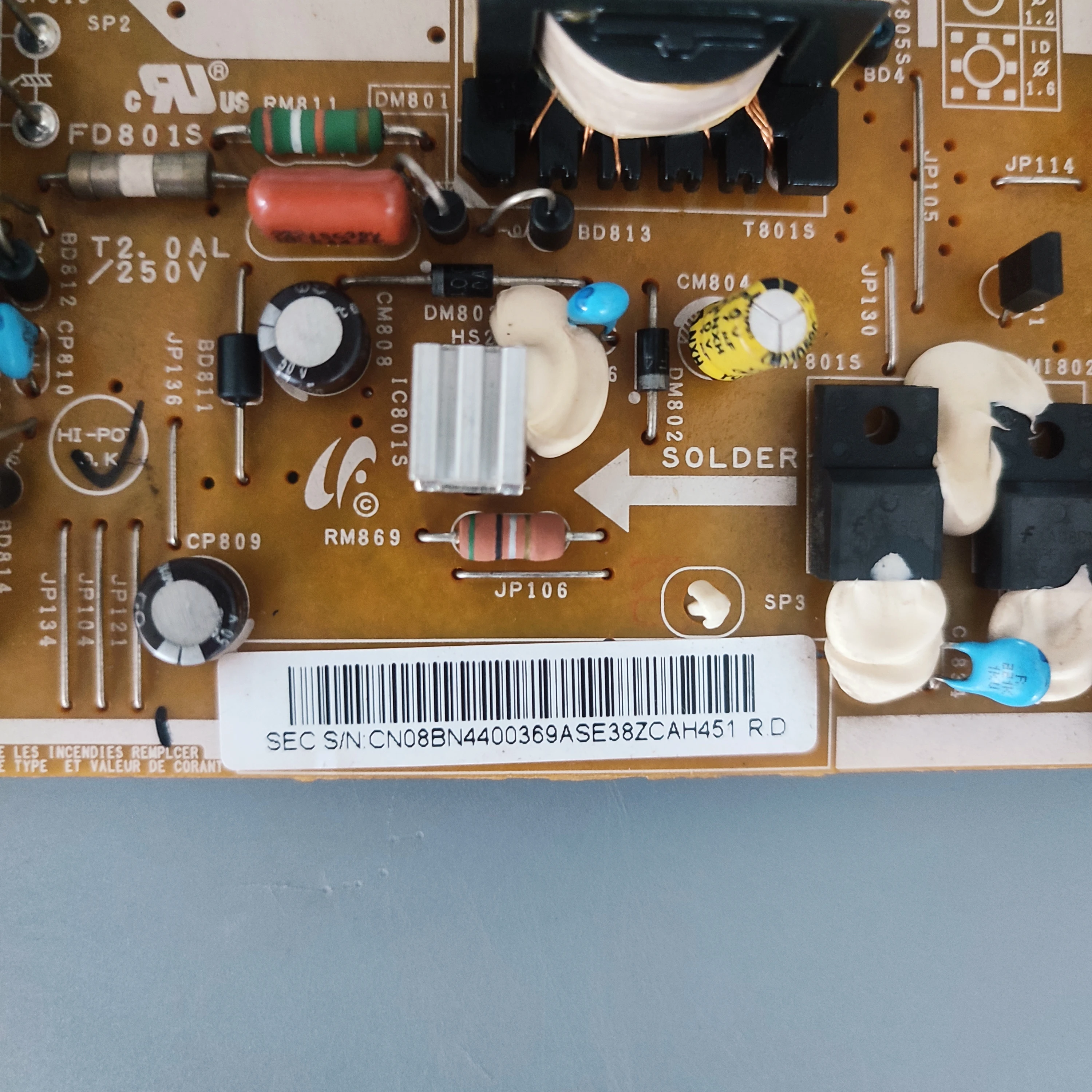 Для SAMSUNG BN44-00369A плата питания для 32-дюймового ЖК-телевизора LN32C350D1D была