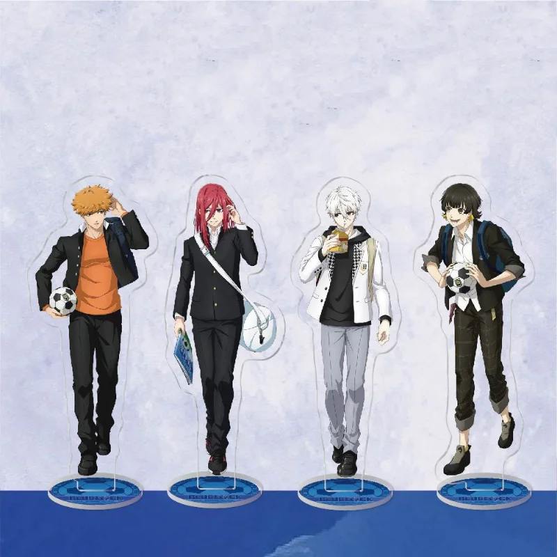 

BLUE LOCK Toy Figures Acrylic Stand Anime Action Figure Ornament Model Accessories BanG Dream Gift Chigiri Hyoma Isagi Yoichi