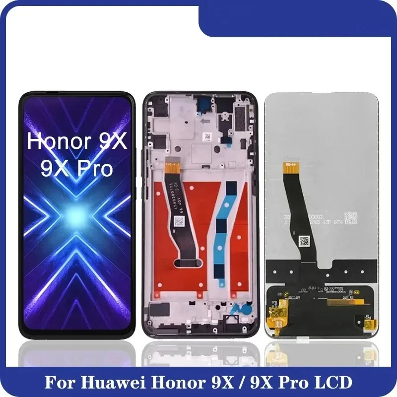 6 59 &quotдля Huawei Honor 9X ЖК-дисплей с сенсорным экраном и дигитайзером в сборе запасные
