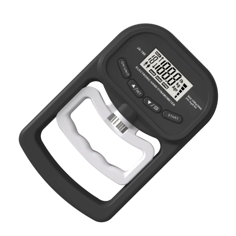 Цифровой ручной динамометр 396 фунтов/180 кг тестер прочности сцепления для