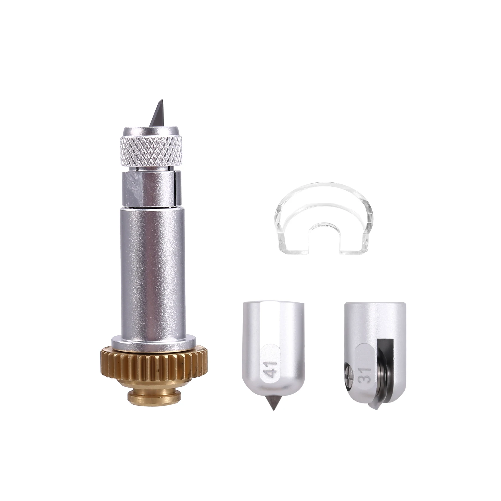 Лезвие ножа волнистое лезвие и набор гравировальных наконечников с корпусом