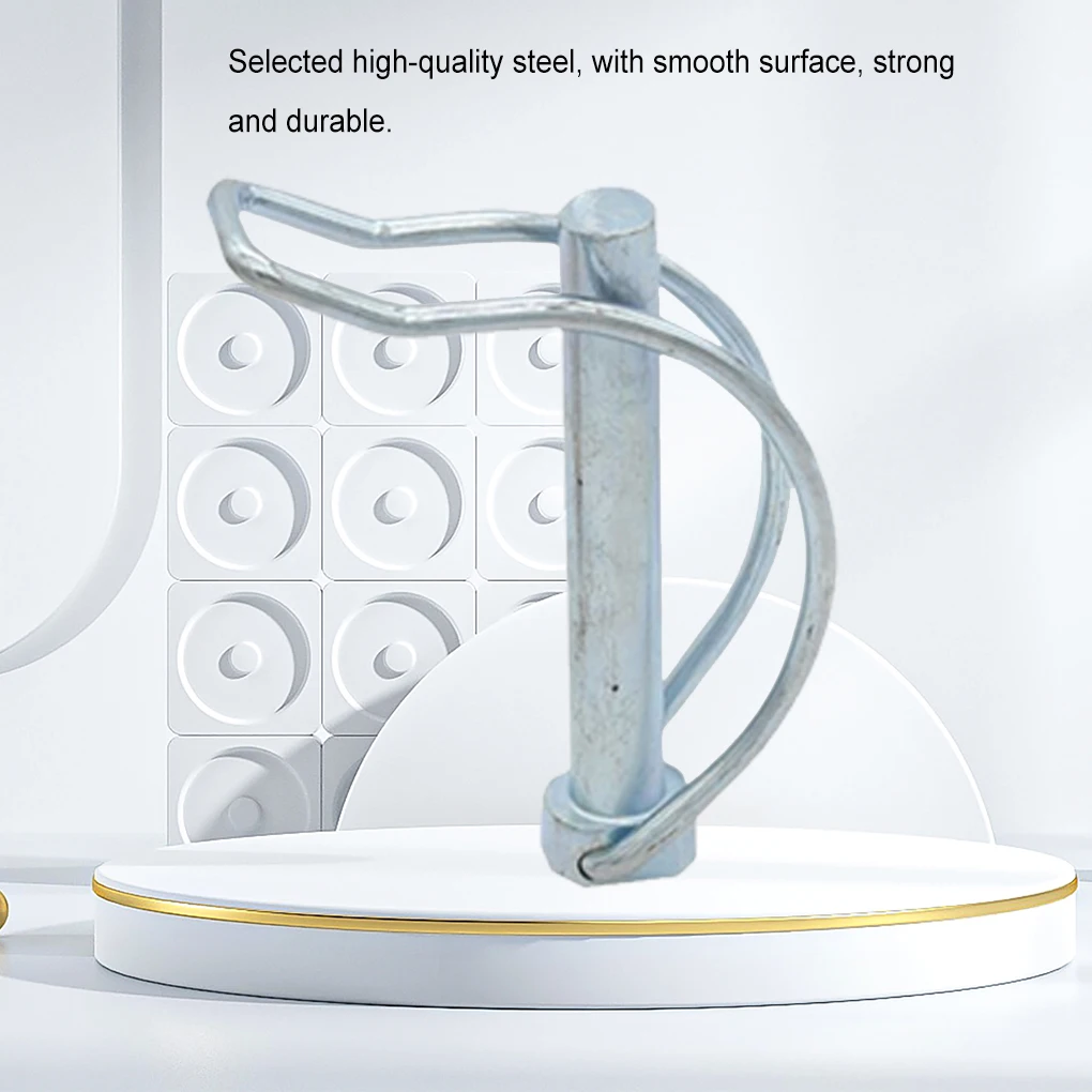 

1 2 3 Industrial Mechanical D Shaped Shackles Metalworking Portable Shackle Wirelock Pin Hardware Attachment