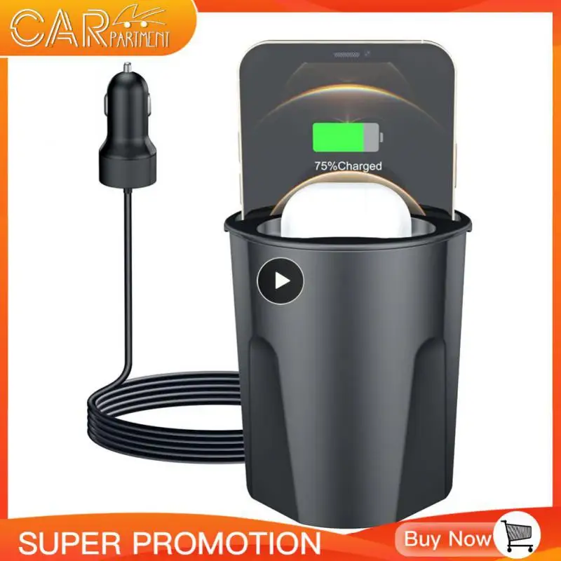 

For Apple 13 Cell Phone Headset Car Charger Multifunctional Practical Car Charging Cup Car Accessories Car Fast Chargers 15w