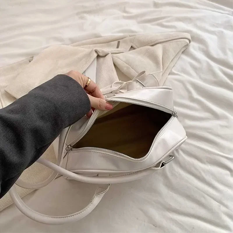 Милые дизайнерские сумки с бантом для женщин 2024 Y2K корейские модные и кошельки