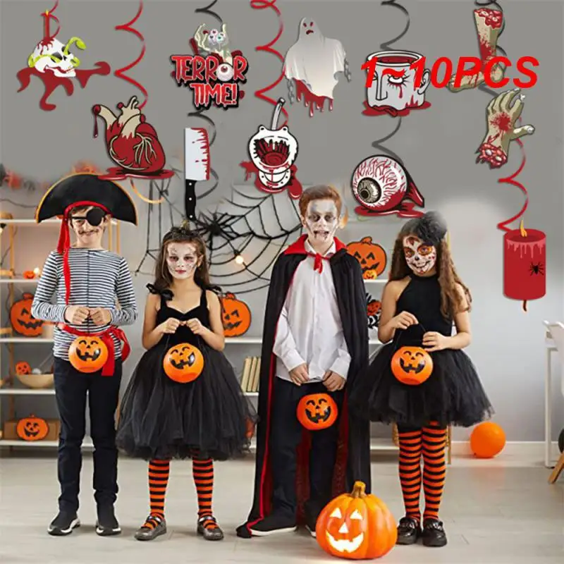 

1 ~ 10 шт., спираль для украшения Хэллоуина