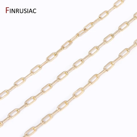 Золотые цепи из латуни FINRUSIAC