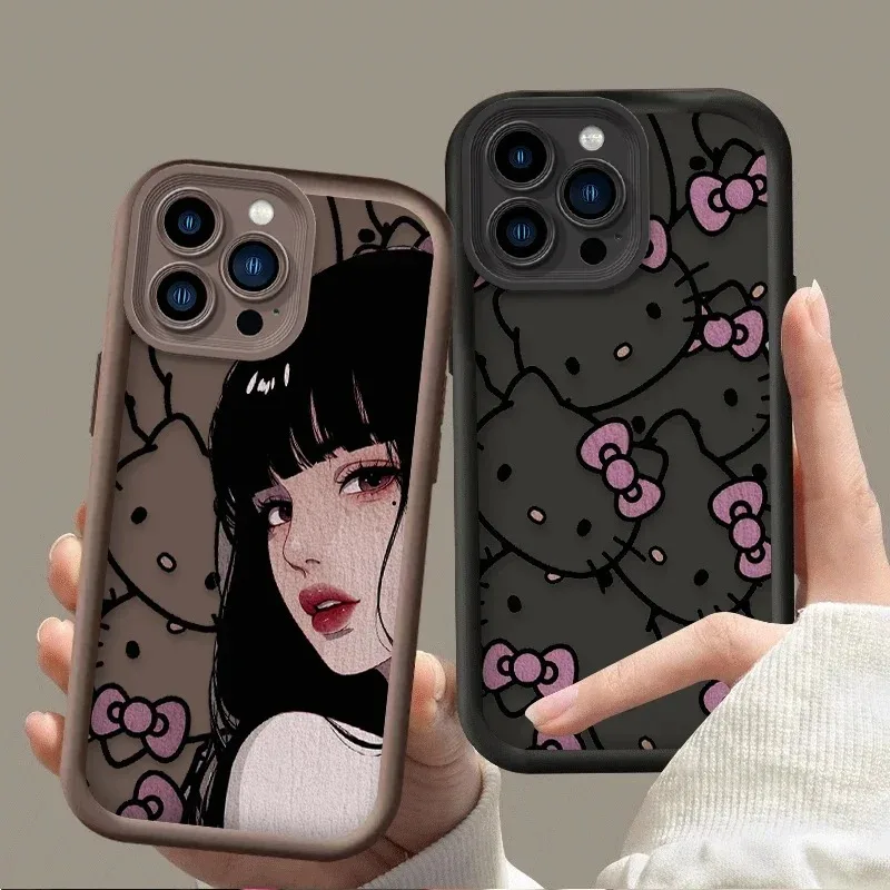 Чехол для телефона Hello Kitty Tomie Kawakamis OPPO Reno 2 3 4 5 6 7 7Z 8 8T 10 11 Pro Plus 4G 5G с мягкой задней