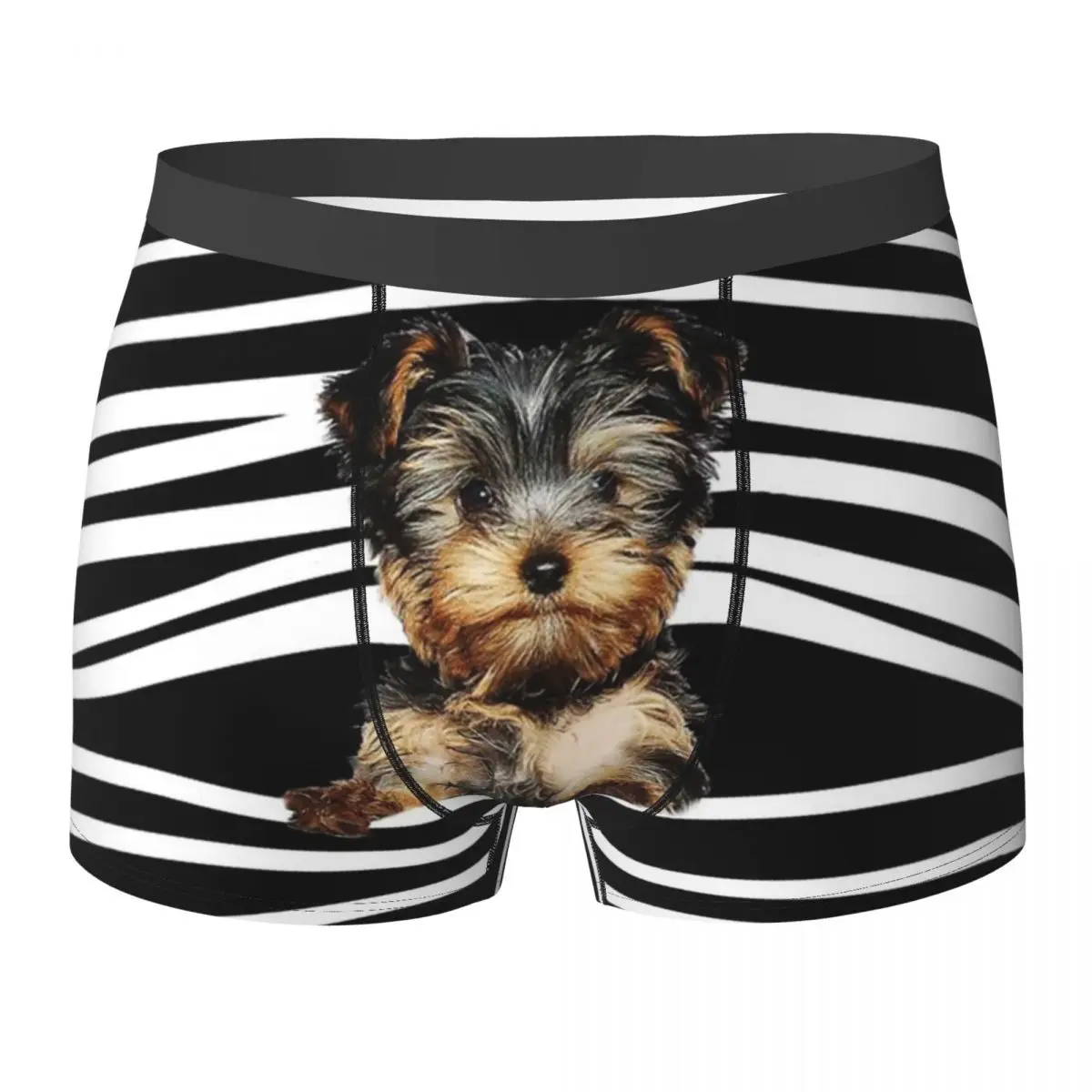 

Yorkshire Terrier Man Underwear Yorkie Dog Animal Puppy Boxer Briefs Shorts Panties Sexy Mid Waist Underpants for Homme S-XXL