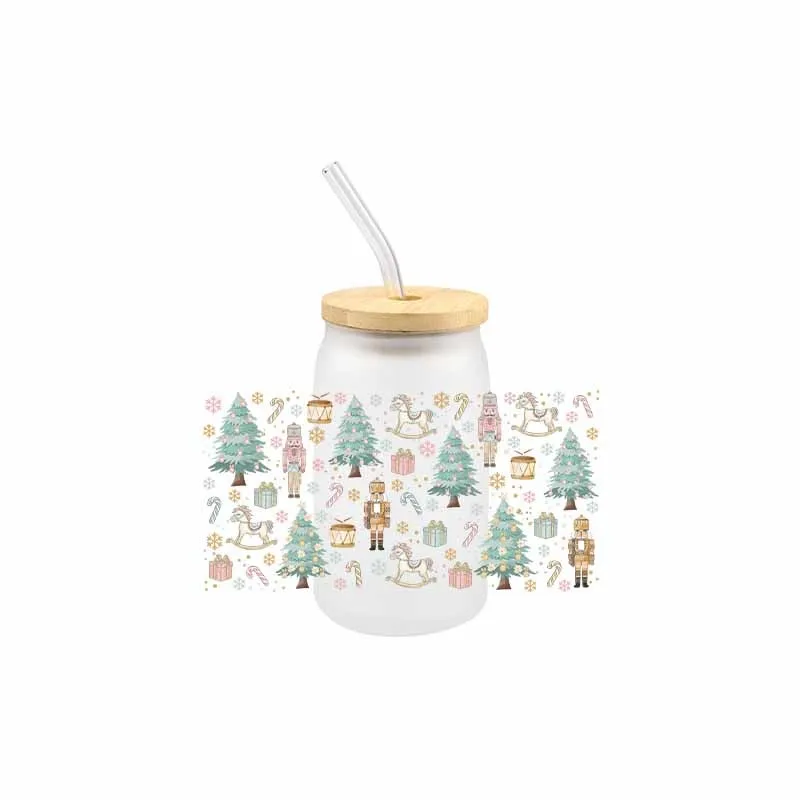 Наклейка на новогоднюю ёлку УФ DTF