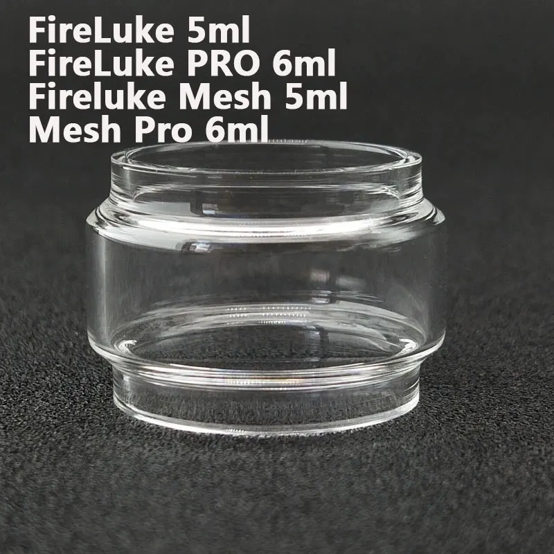 

Bubble Glass Tube for FreeMax FireLuke 5ml FireLuke PRO 6ml Fireluke Mesh 5ml Mesh Pro 6ml Glass Tank 5PCS