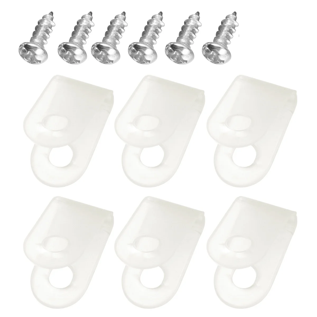 100 шт. электрический проект держатель для проводов R-типа кабельный зажим линии