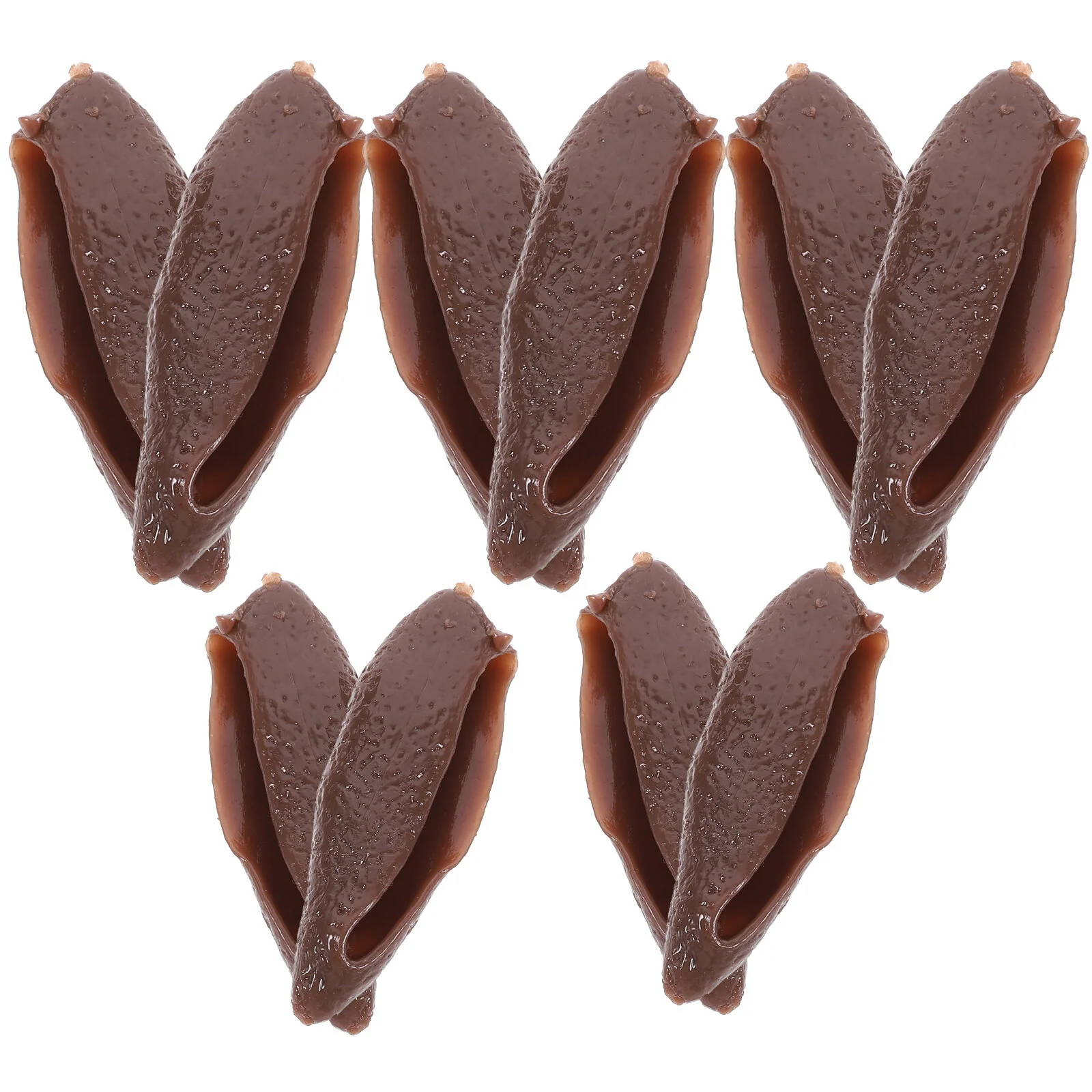 

20pcs Fake Poops Finger Slingshot Toys Novelty Toys Prank Toys Party Game Toys