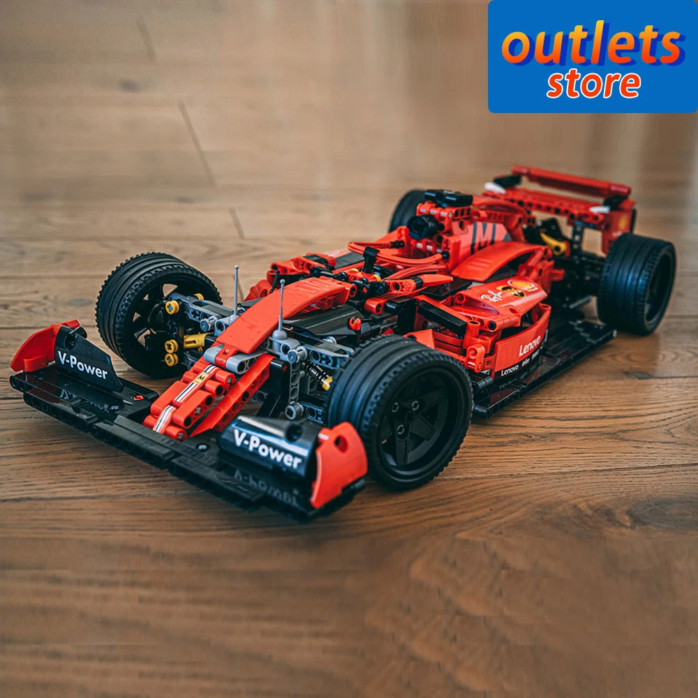 

Creative Expert High-tech RC Formula F1 Super Racing Car 023005 1099pcs Moc Bricks Technical Model Building Blocks Toys Gifts