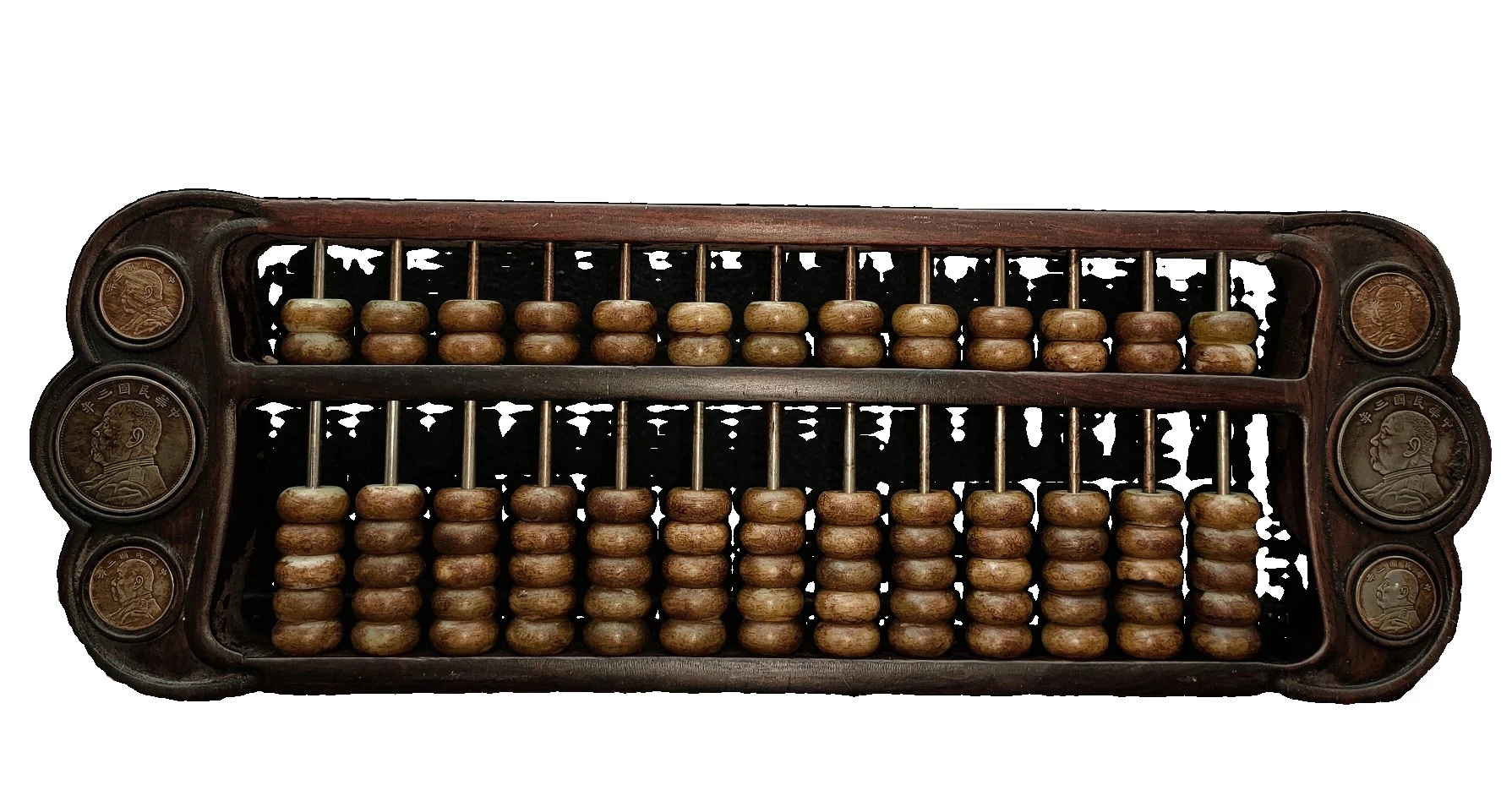 

Бусины LAOJUNLU Abacus, изысканное качество изготовления, полная и закругленная длина, 42 см, стиль C32, традиционный китайский стиль, антиквариат, из...