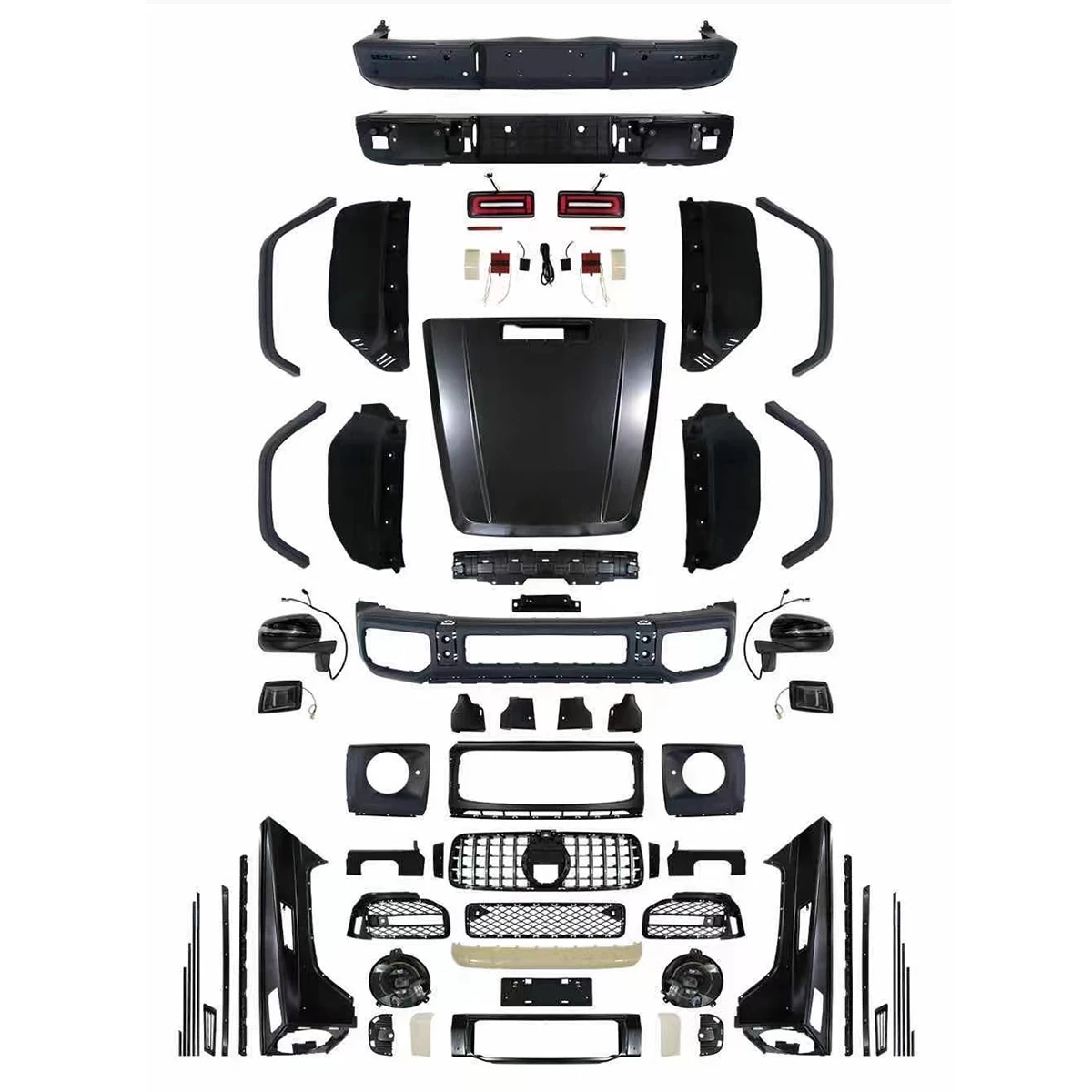 Комплект кузова для Mercedes benz G class W463 2004-2018 модернизация до 2022 G63 AMG W464 модель facelift