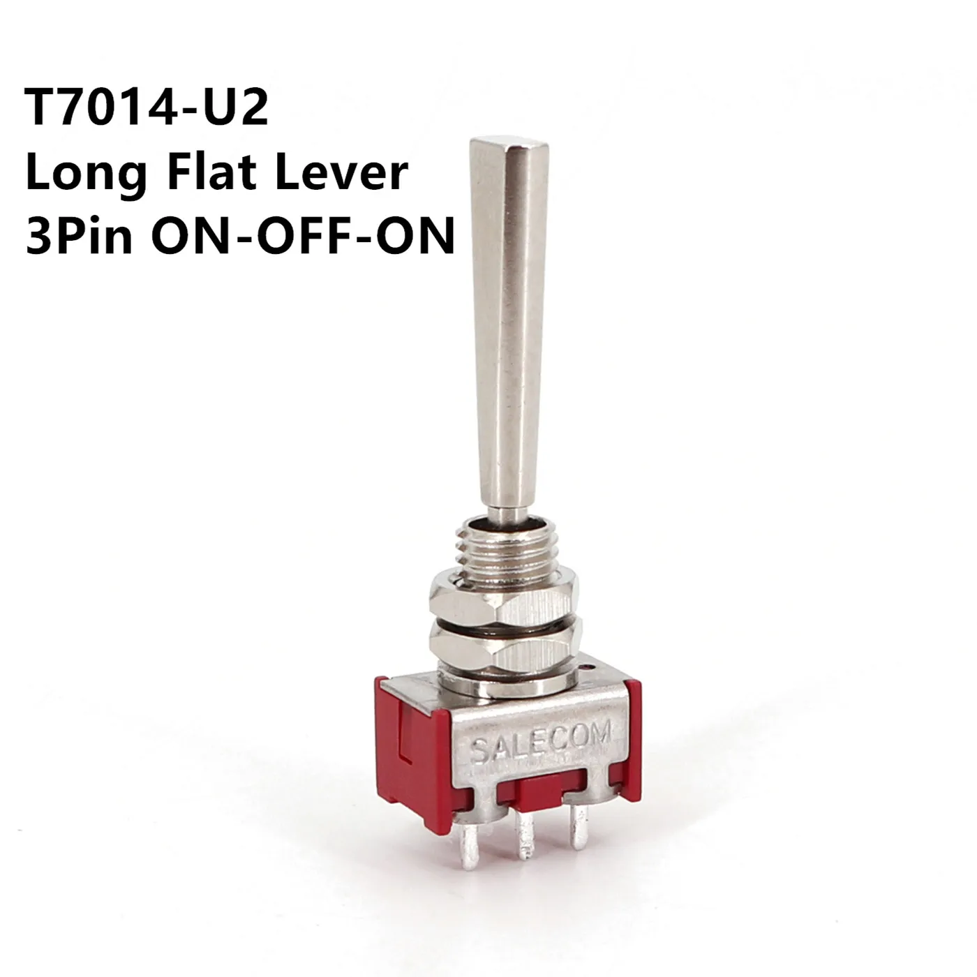 Серия SH T70-T с плоской ручкой, 3-контактный SPDT, 6 мм, мини-тумблер для монтажа на панели для пульта дистанционного управления