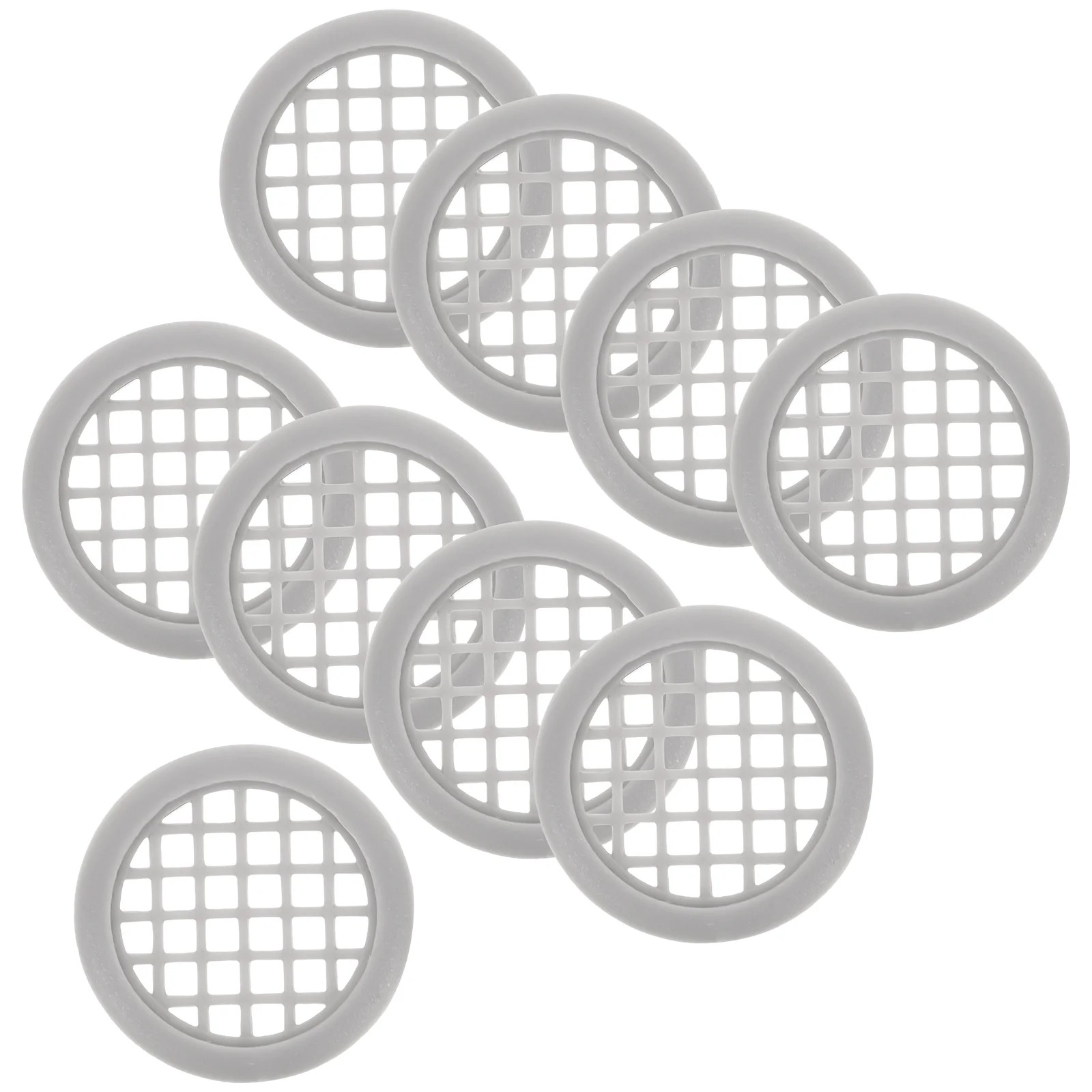 

50 Pcs Lightbox Cabinet Ventilation Exhaust Replacement Door Plastic Cover Bathroom Accessories