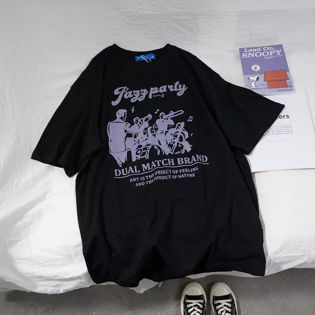

short sleeve shirt women summer o neck print clothes t shirt top harajuku 90s aesthetic graphic tshirts