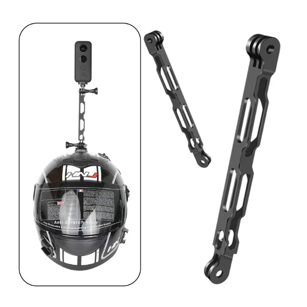Алюминиевый удлинитель для селфи 16 см шлема крепление Gopro 13 insta360 X4 OSMO Action AKASO EK7000 4K