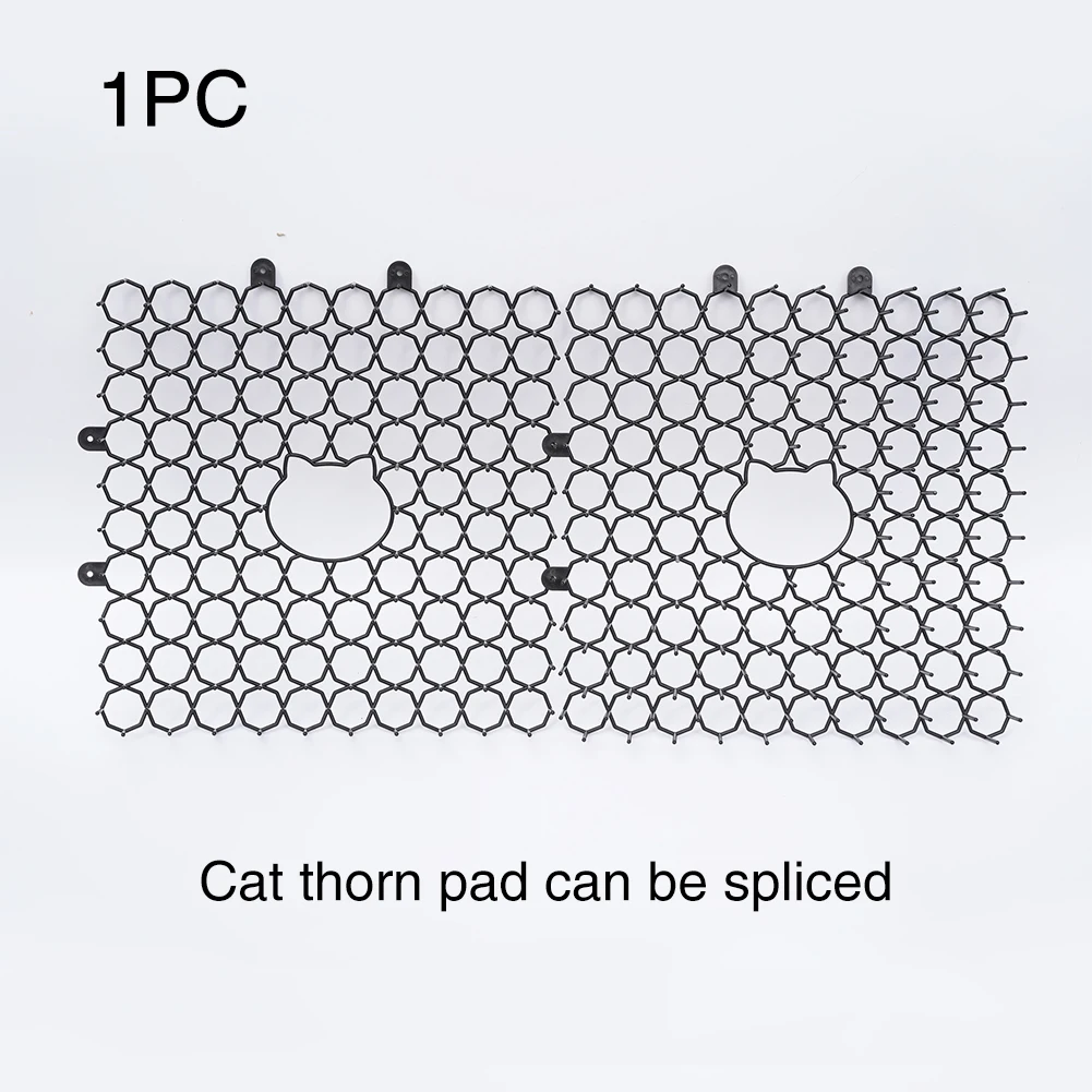 

Garden Practical Hollowed Out Fence Protective Thorn Pad Anti Cat Prevent Nails Repellent No Harm Durable Yard Dog