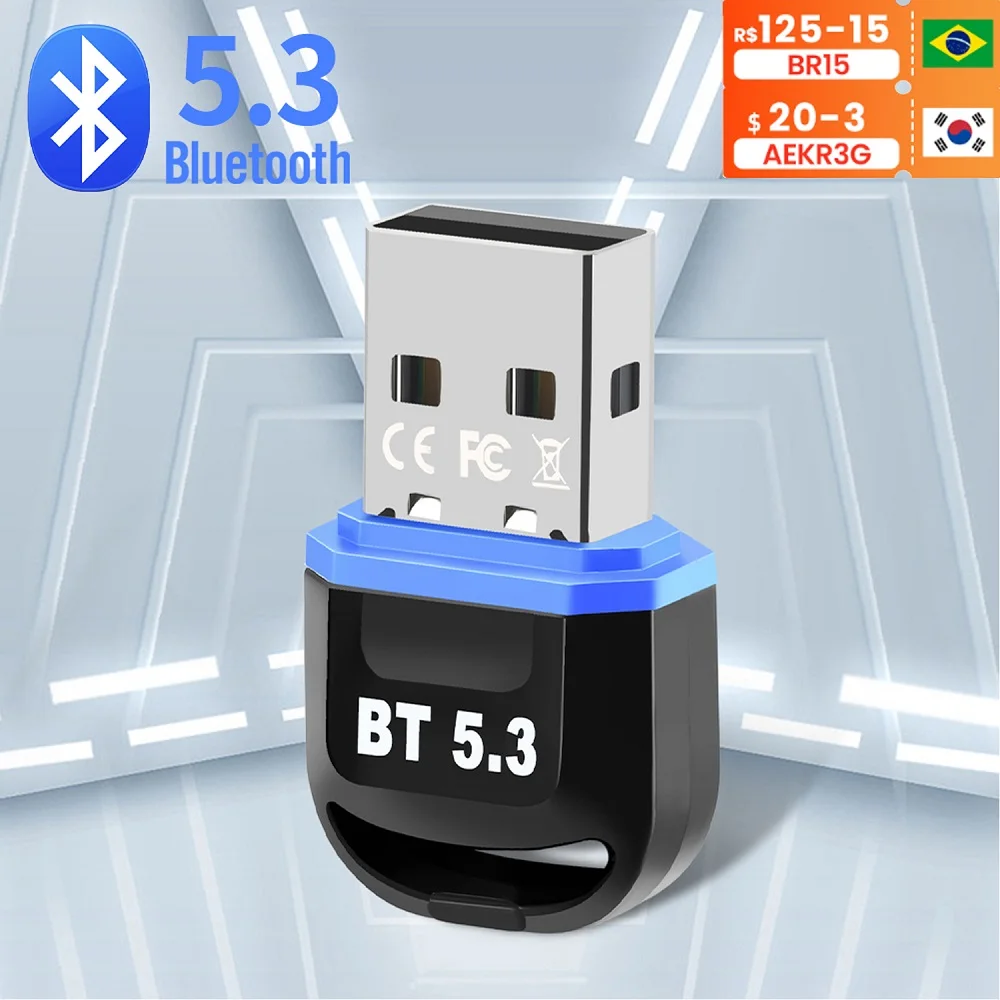 USB Bluetooth 5.3 5.1 Adapter USB Bluetooth Receiver 5.0 Don