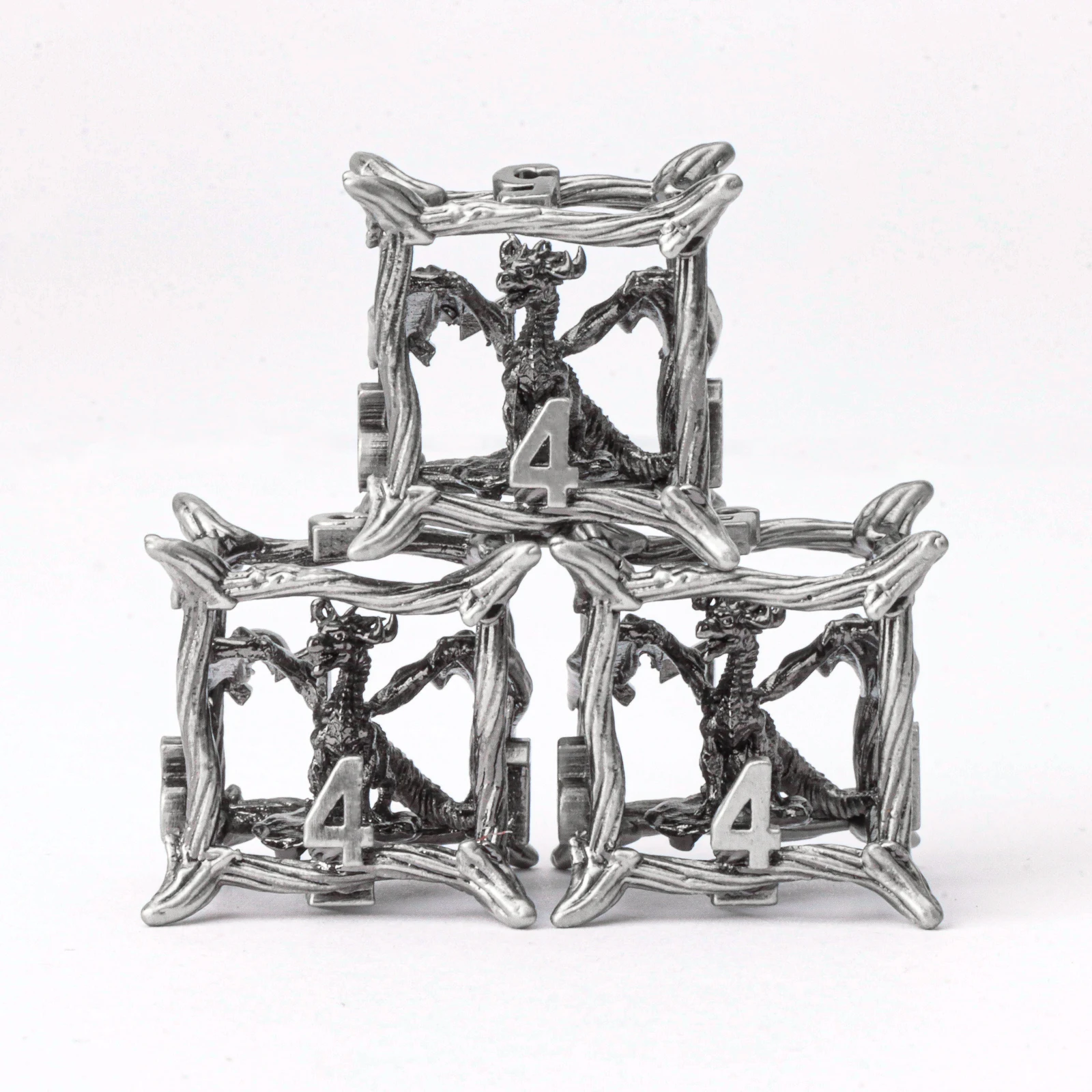 Новые кости полый Дракон D &amp для подземей и драконов металлические набор