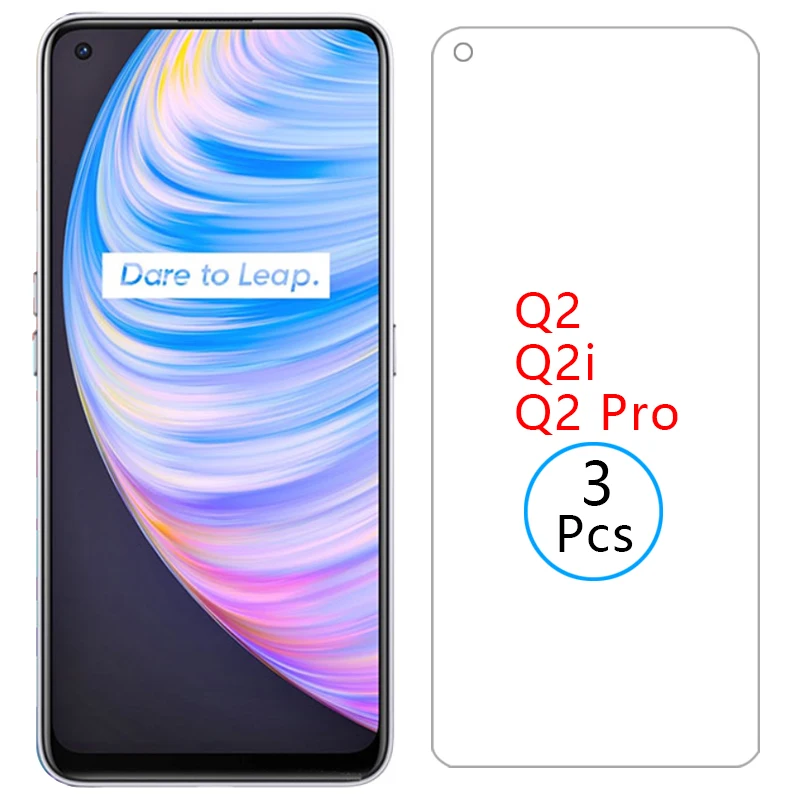 

tempered glass case for realme q2 pro q2i cover on realmeq2 realmeq2i q 2 i 2i 2q q2pro phone coque realmi reame redme real me