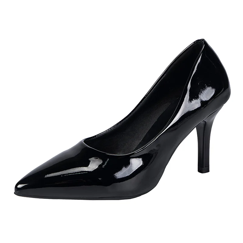 

High Heels Women's Woman Heel Shoes for Women 2021 Spring Shoe Woman Pumps Elegant Medium Heeled 2022 Decoration Pump Glitter