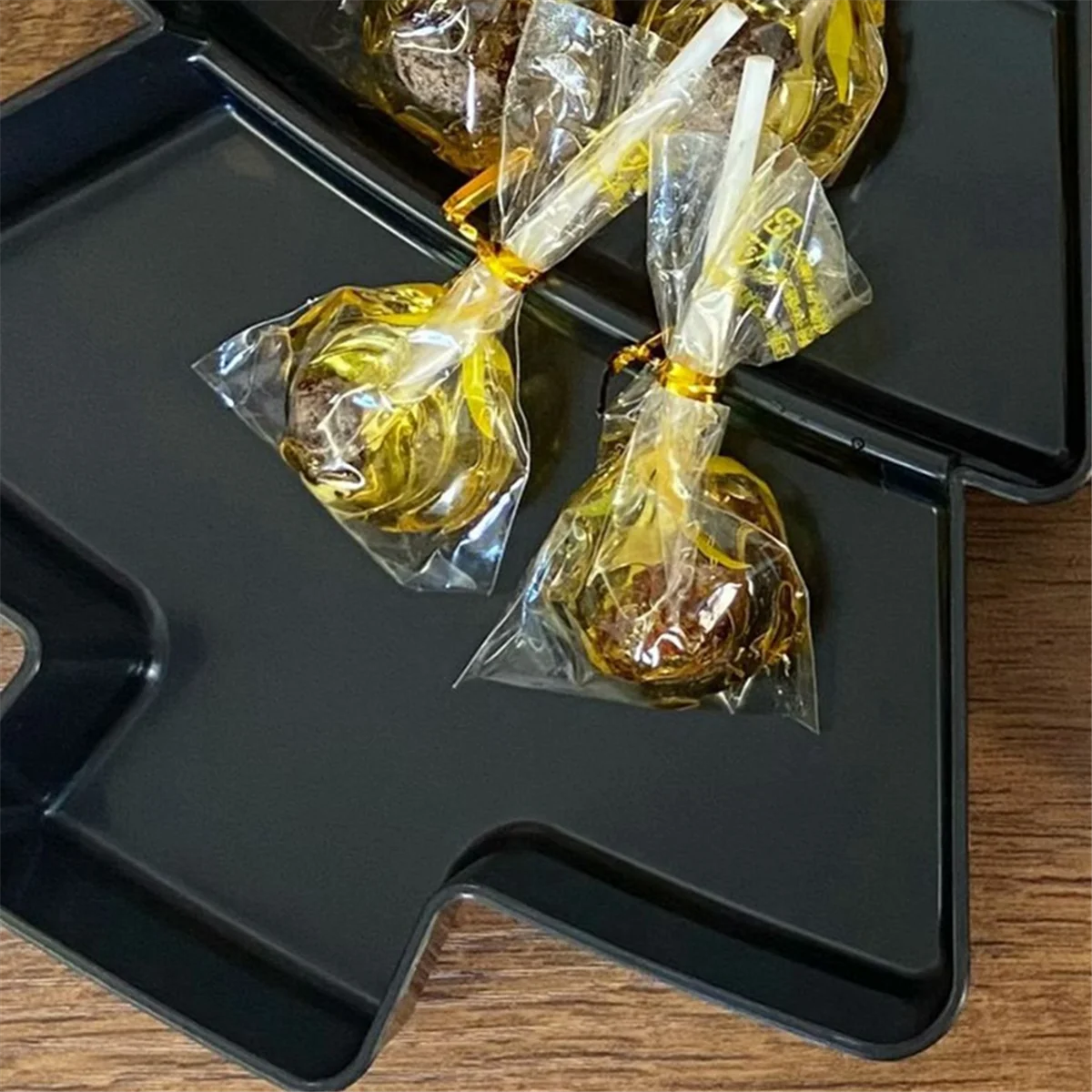 Пластиковые подносы для закусок в виде рождественской елки блюдца десертов