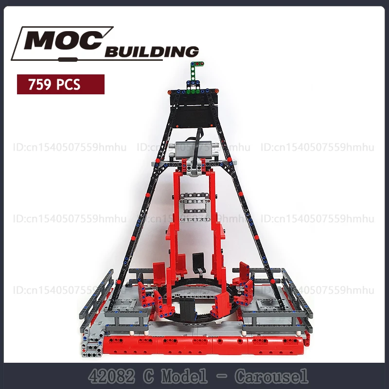 MOCBUILDING Модульный конструктор карусель 759 деталей