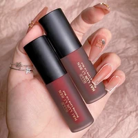 6 color new bottled makeup high value moisturizing sexy lasting lip glaze girl high end matte lipstick
