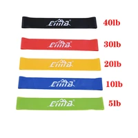 elastic fitness resistance bands buttock strength training crossfit yoga exercise rubber pulling loop crossfit workout equipment