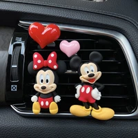 car air outlet perfume decoration cute cartoon air conditioning vent car accessories decoration interior for women girls