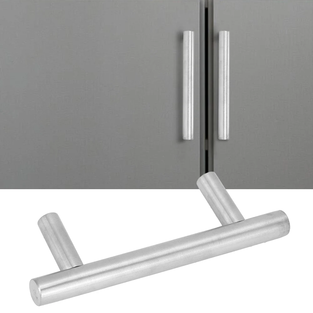 8 шт. Из нержавеющей стали TBar ручка мебель для дома фурнитура шкафов ящик двери