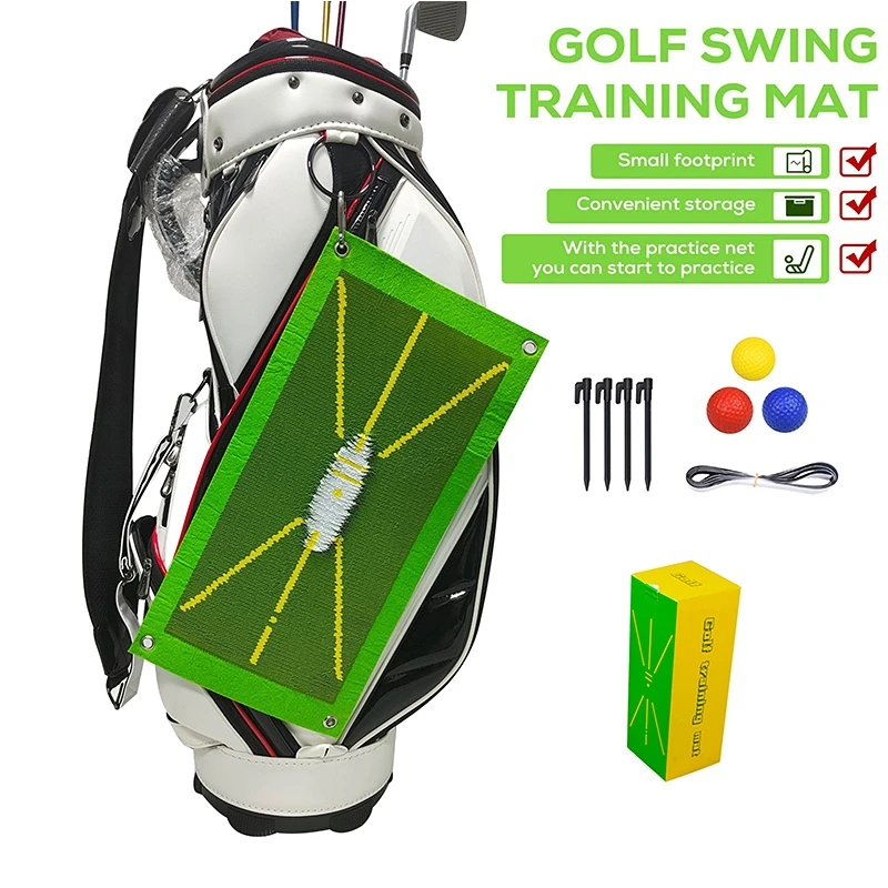 

Golf Training Mat for Swing Detection Batting Ball Trace Directional Detection Mat Swing Path Pads Swing Practice Pads