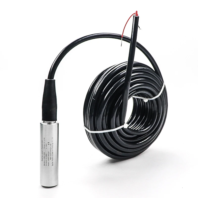 Датчик уровня воды 316SS 12 В постоянного тока 4-20 мА 0-5 RS485 умный погружной Фотодатчик