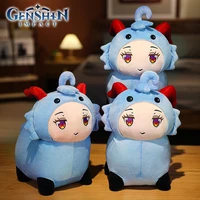 genshin impact ganyu sheep plushie toy stuffed animal game character plush figure soft doll pillow gift for kids fans collection