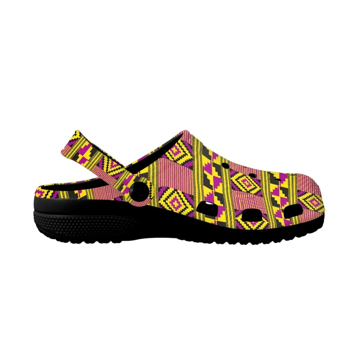 Nopersonality Trendy African Print Design Summer Women's Sandals Breathable Casual Outerwear Slippers Adult Comfort Sandales