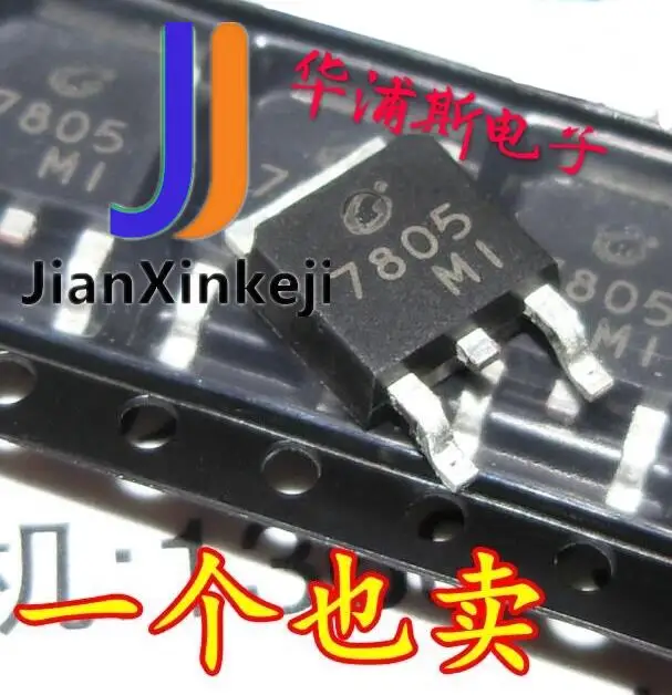 

10pcs 100% orginal new CJ7805 Genuine TO-252 1.5 A 5V 1.25W SMD linear voltage regulator circuit chip