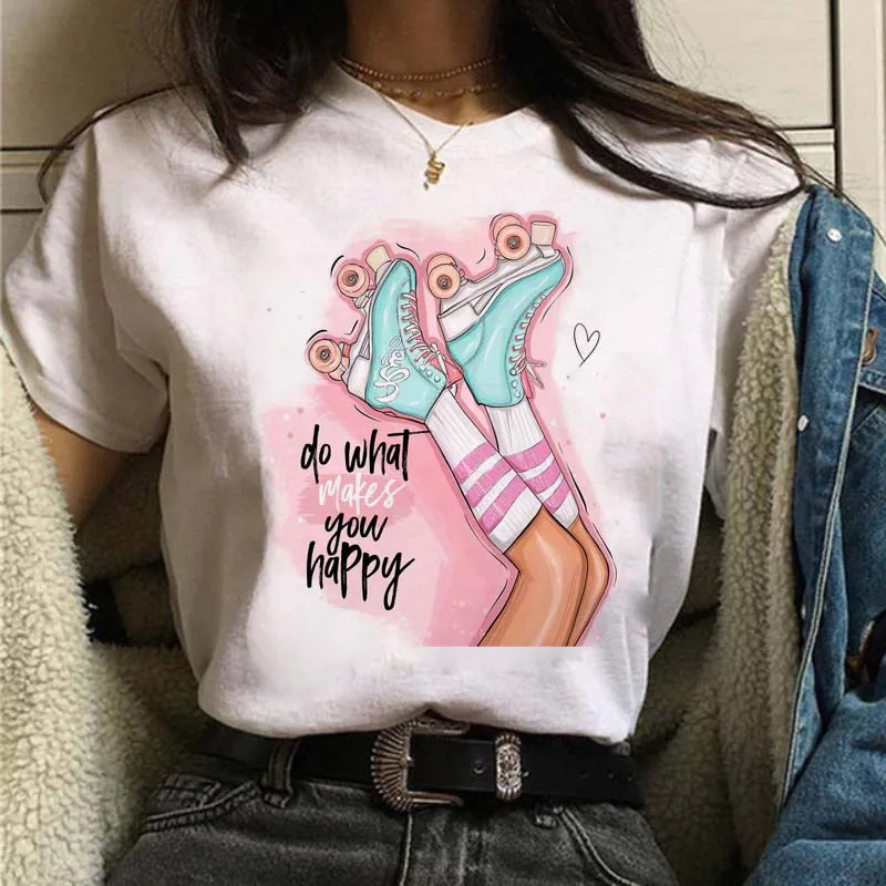 

Fashion Summer Tops T Shirt Women Tshirt New Tshirt Graphic Tee Cute Women T-shirt Female Tee Shirt 90s Girls Tee Tshirt