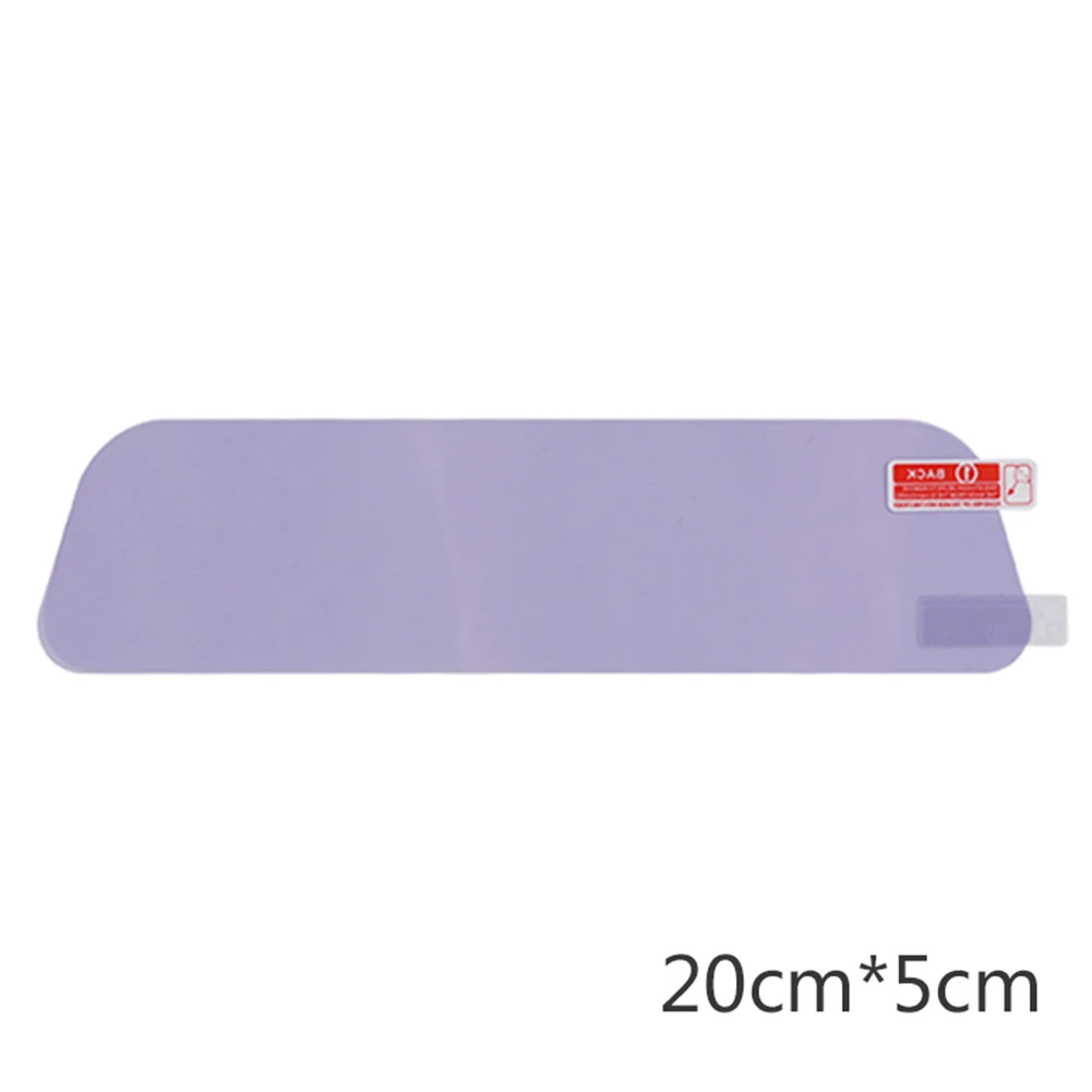 

Противотуманная Антибликовая пленка Антибликовая наклейка антибликовое Автомобильное зеркало заднего вида прочная защита глаз практичная Универсальная