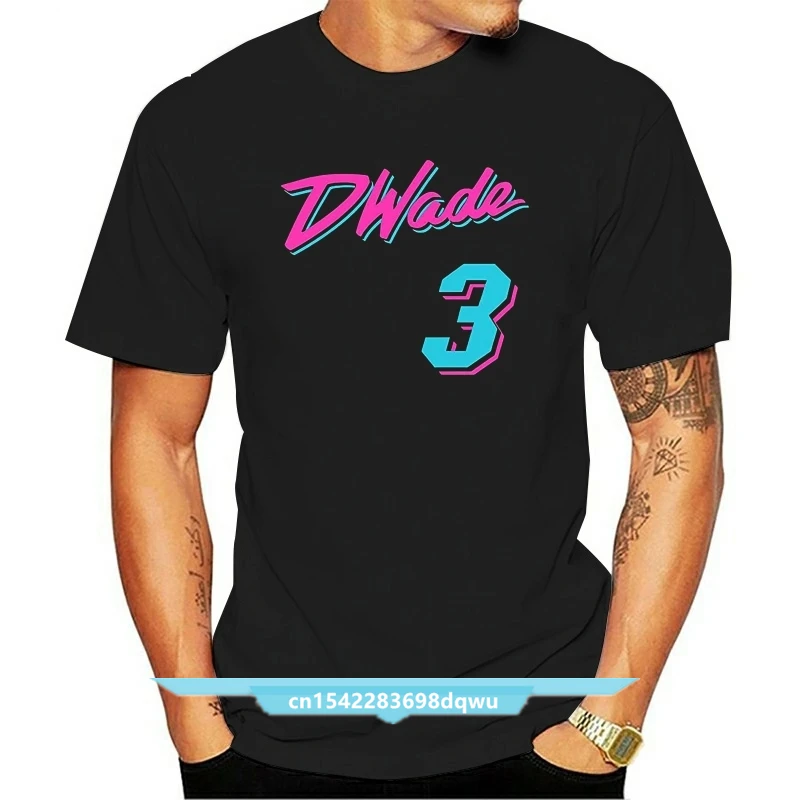 

TSDFC Black Miami Wade Vice City T-Shirt unisex men women t shirt
