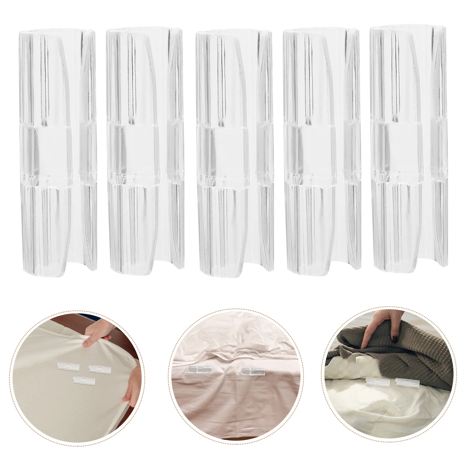 12 шт. фиксаторы для простыней