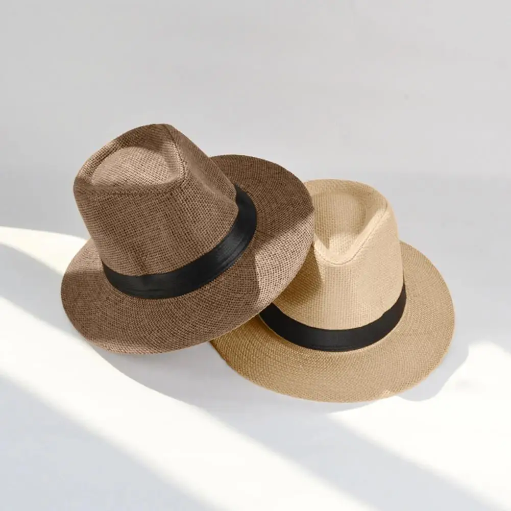 

Trendy Beach Hat Gift Sun Hat Folding Men Summer Beach Sun Hat Anti-UV